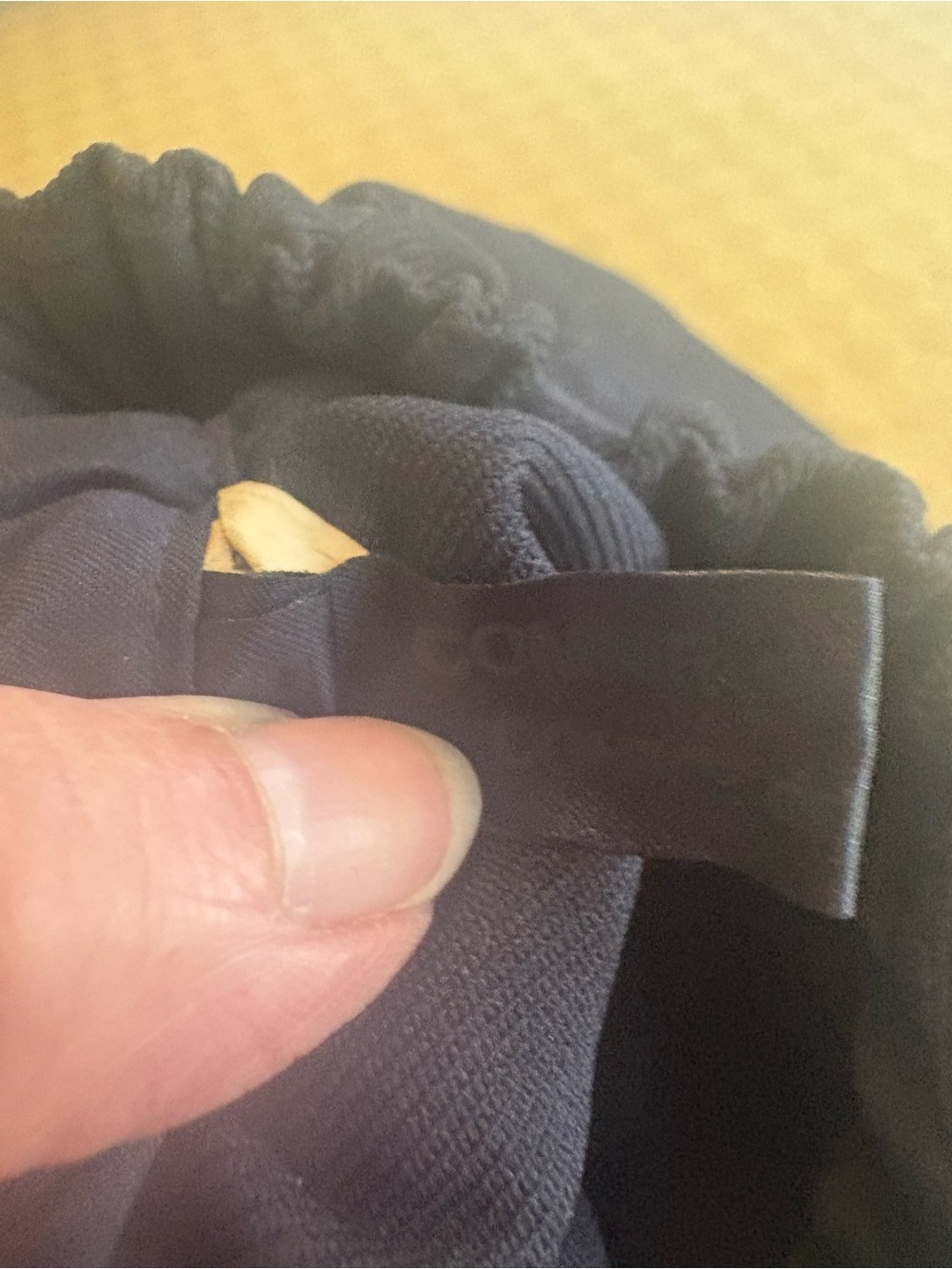 Comme Des Garçons serge midi skirt dark navy Size S - Picture 2 of 9